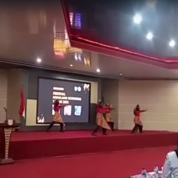 Kegiatan Vestifal Seni  Sedulang Setudung Kabupaten Banyuasi
